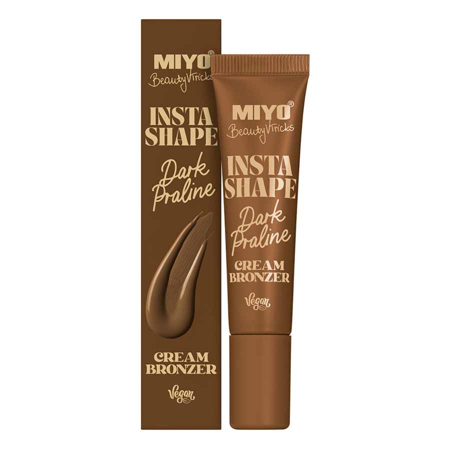 Bronceador en crema Insta Shape Miyo Dark Praline