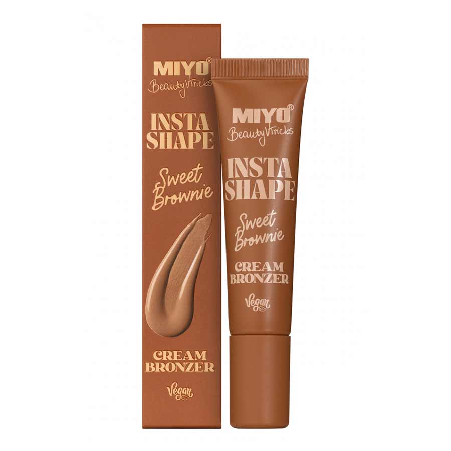 Bronceador en crema Insta Shape Miyo Sweet Brownie