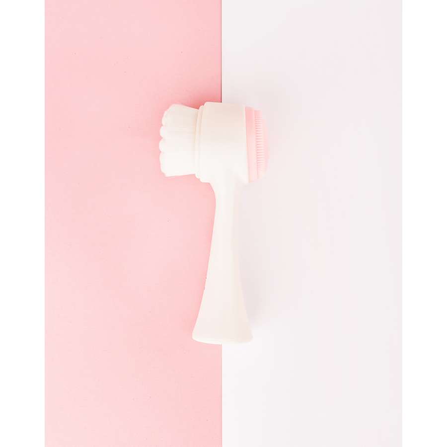 Cepillo facial con cabezal doble Brushworks