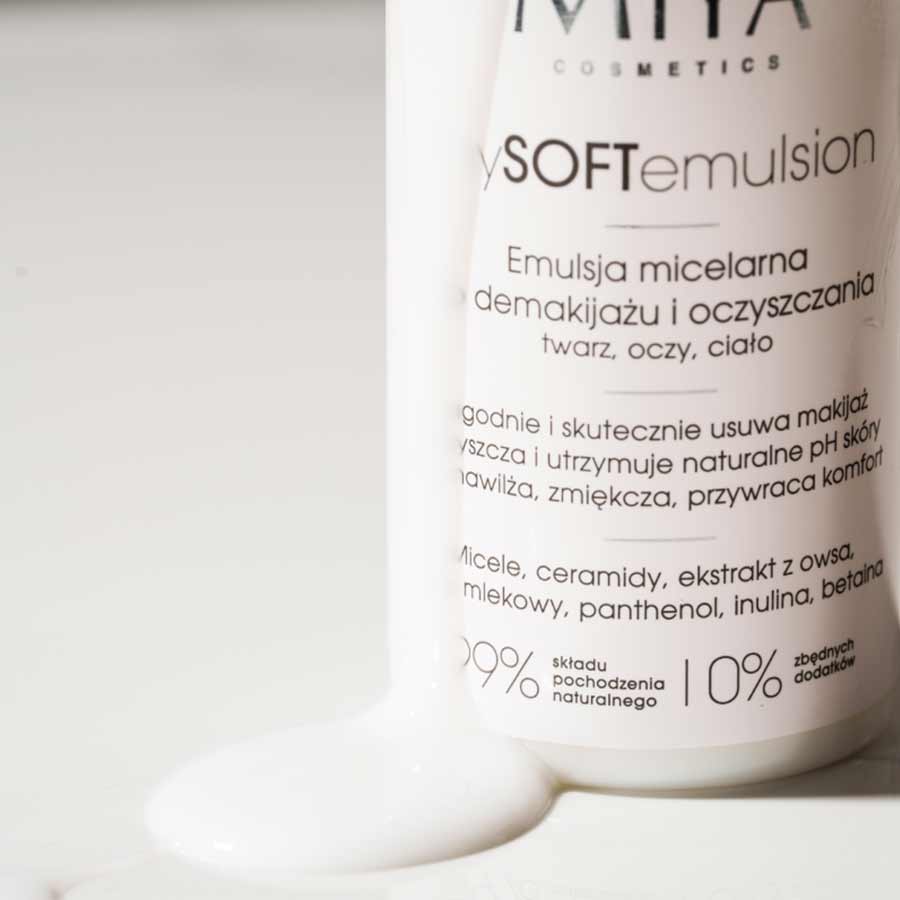 Emulsión micelar desmaquillante mySOFTemulsion Miya 140 ml
