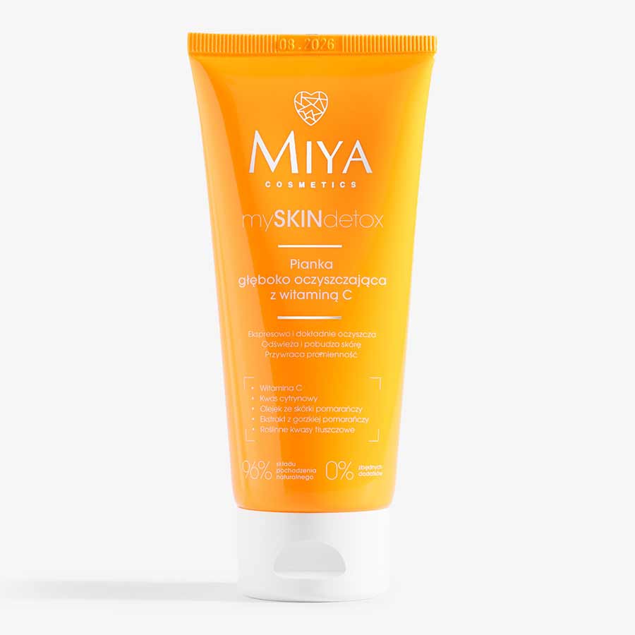 Espuma limpiadora vitamina C mySKINdetox Miya