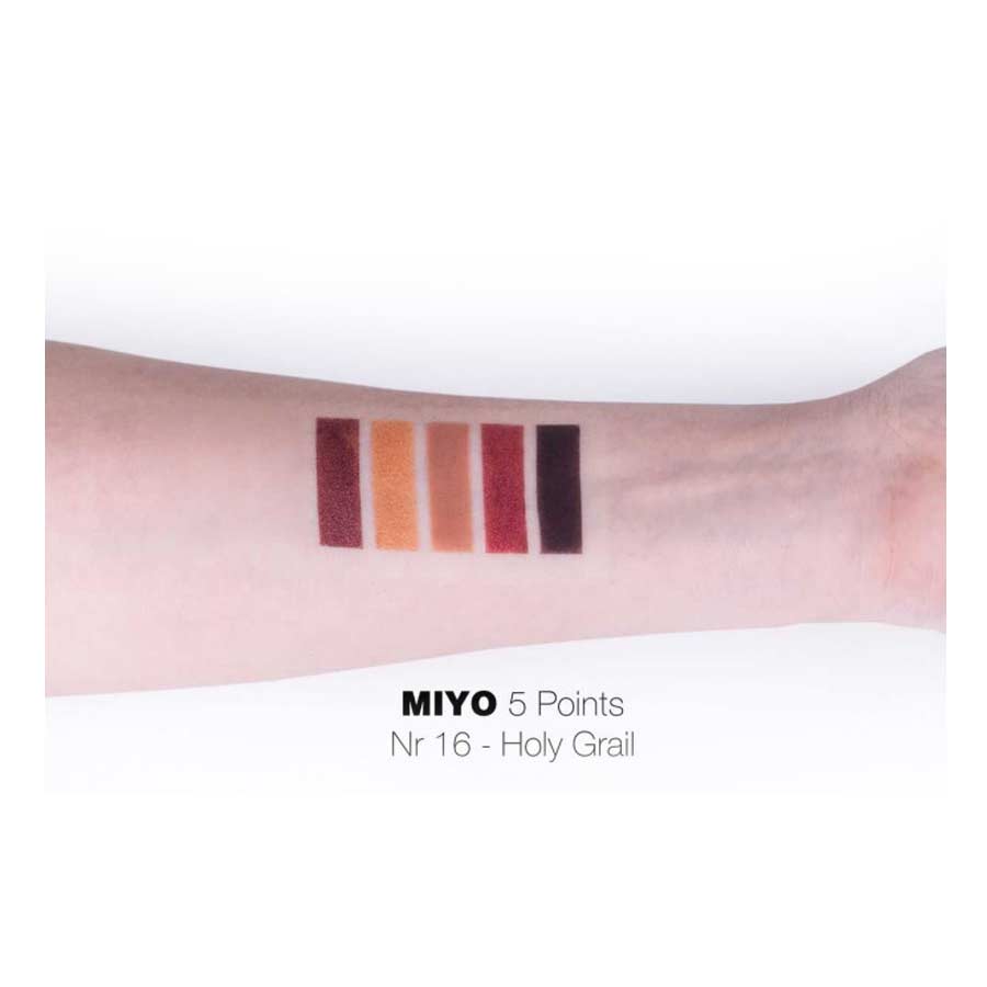 Paleta Sombras Five Points Miyo 16 Holy Grail