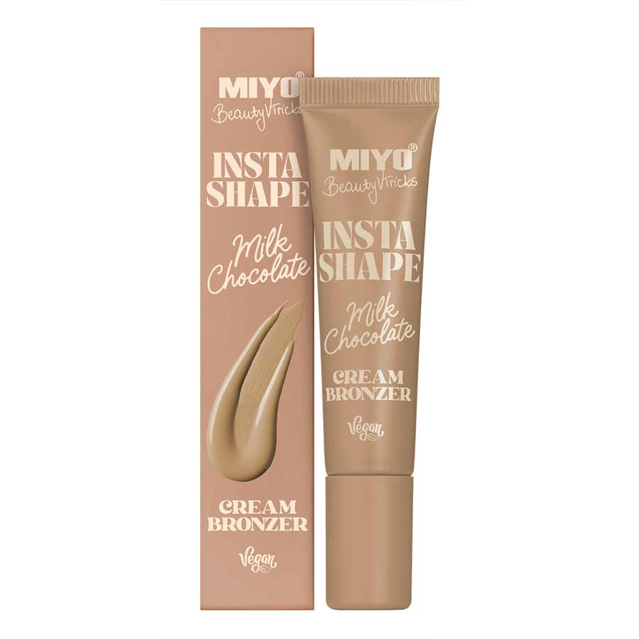 Bronceador en crema Insta Shape Miyo Milk Chocolate