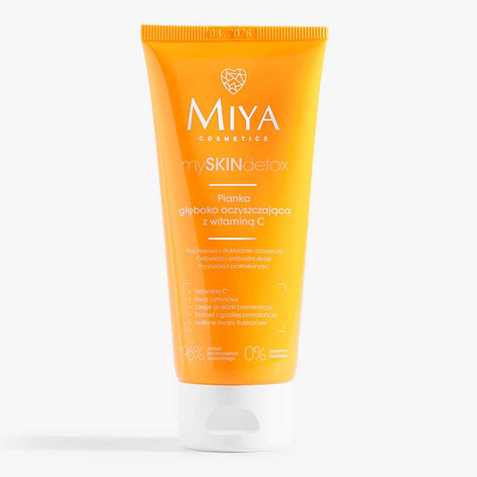 Espuma limpiadora vitamina C mySKINdetox Miya
