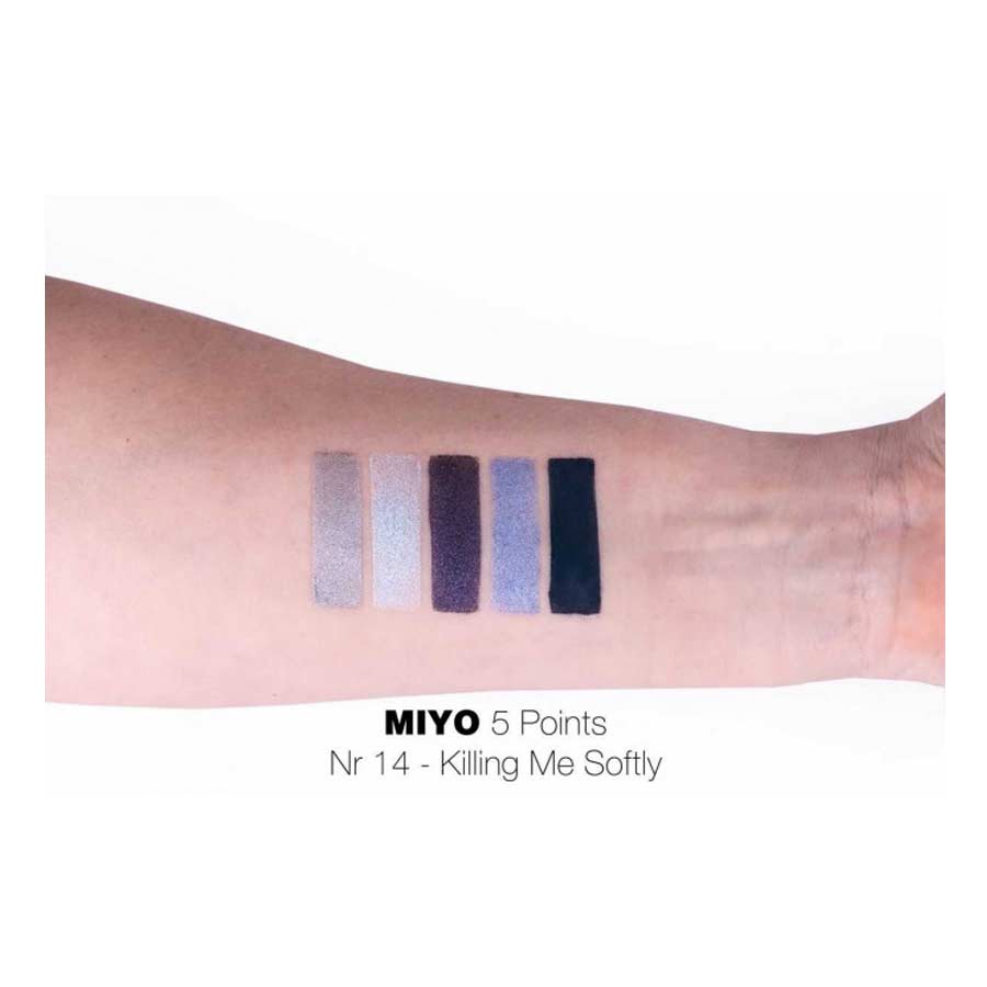 Paleta Sombras Five Points Miyo 14 Killing Me Softly