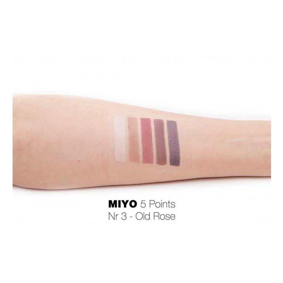 Paleta Sombras Five Points Miyo 03 Old Rose