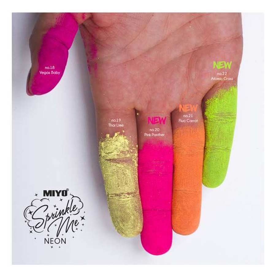 Pigmento Sprinkle Me neón Miyo 19 Thai Lime
